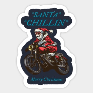 chritmas riders Sticker